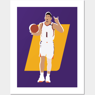 Devin Booker 1 Phoenix Suns Posters and Art